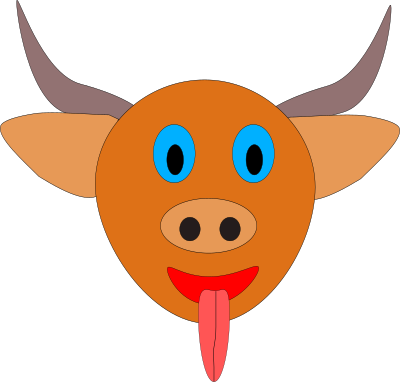 Bull clipart
