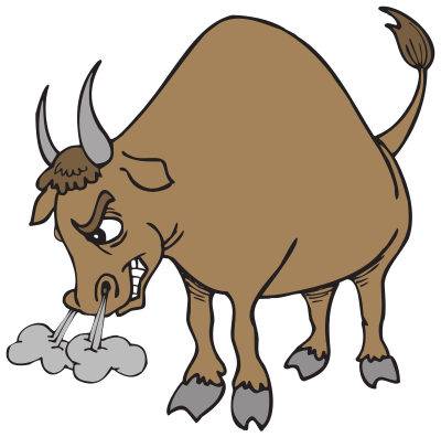 Bull (#4) clipart