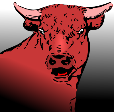 Bull head clipart
