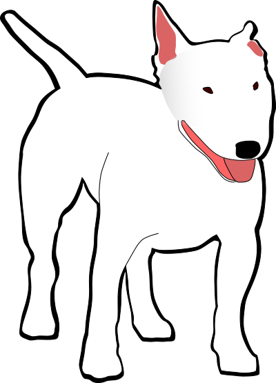 Bullterrier clipart