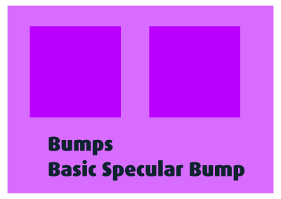 Bumps Basic Specular Bump clipart
