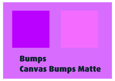 Bumps Canvas Bumps Matte clipart