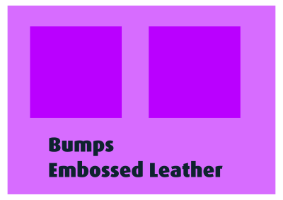 Bumps Embossed Leather clipart