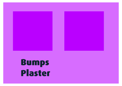 Bumps Plaster clipart