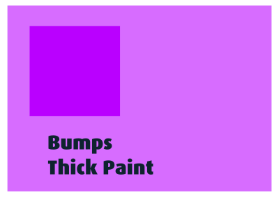 Bumps Thick Paint clipart
