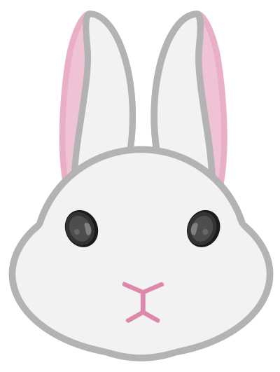 Bunny Head clipart