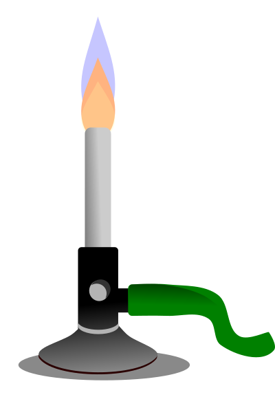 Bunsen burner clipart