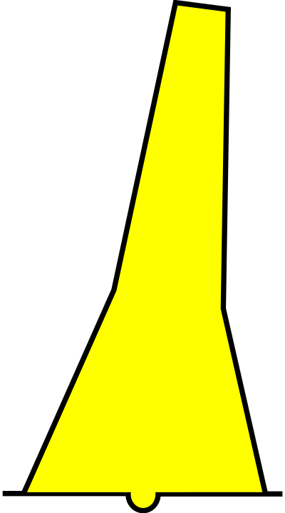 Buoy yellow clipart