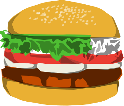 Burger clipart