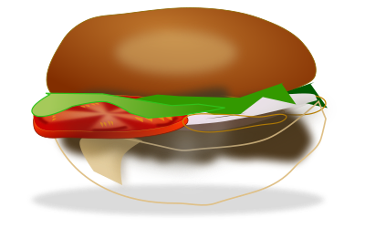 Burger clipart