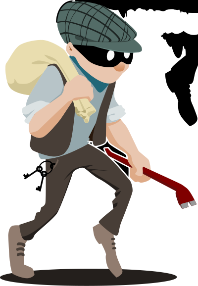 Burglar clipart