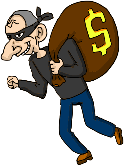 Burglar 3 clipart