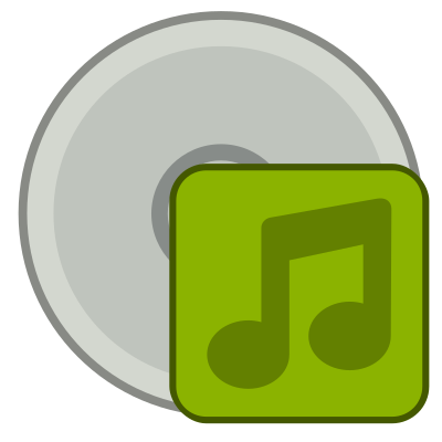 Burn audio cd clipart