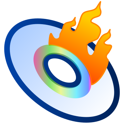 Burn CD clipart