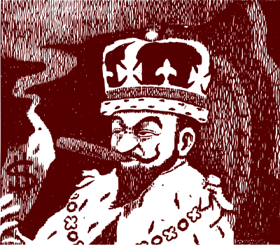 Burn Money King clipart