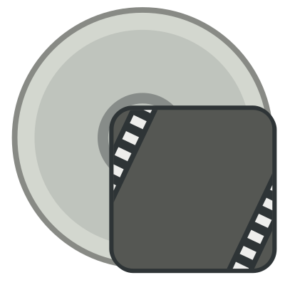 Burn Movie Disc clipart
