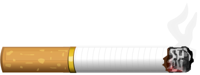 Burning Cigarette clipart