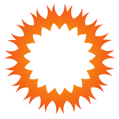 Burning Sun clipart