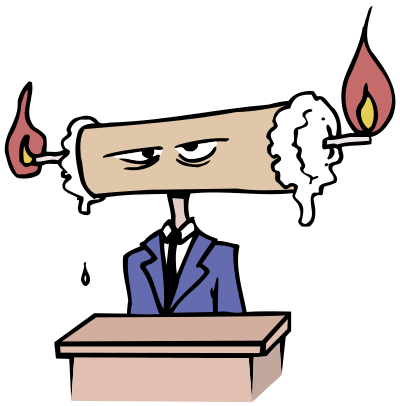 Burnt Out Colour clipart