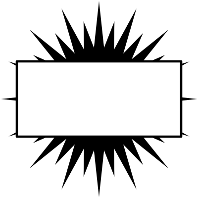 Burst Frame clipart