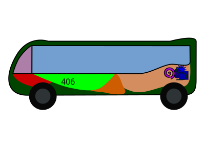 Bus 02 clipart