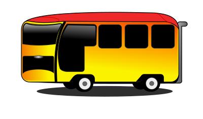 Bus-cartoon clipart