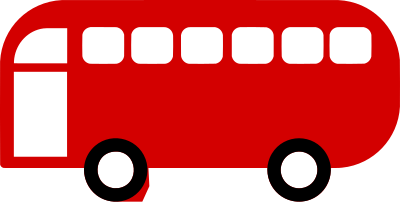 Bus vectorized clipart