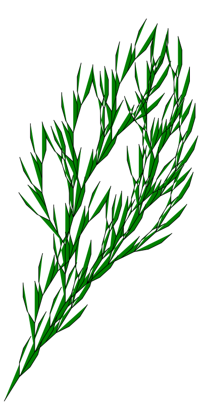 bush-L-system clipart