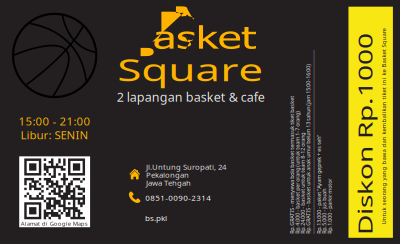 Business card template clipart
