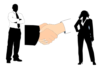 Business Handshake clipart