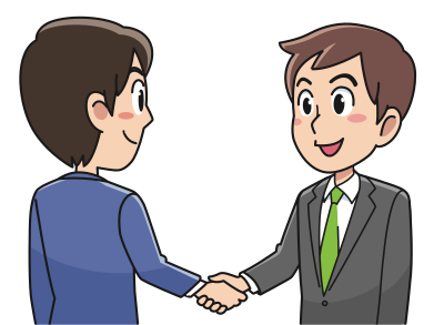 Business Handshake clipart