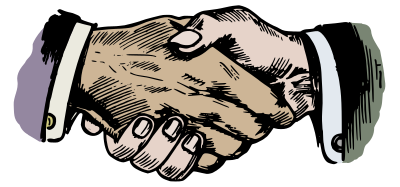 Business Handshake clipart
