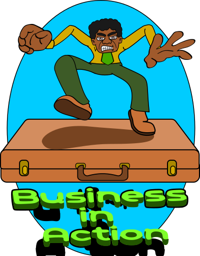 Business in Action clipart