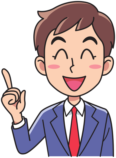 Business man - advice clipart