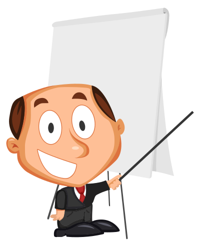 Business Man Cartoon 1 clipart