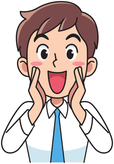 Business man - shouting clipart