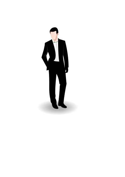 Business man vector clipart