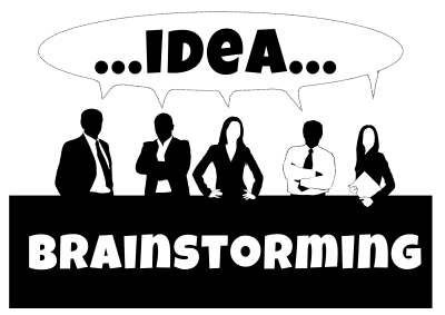 Business Team Brainstorming clipart