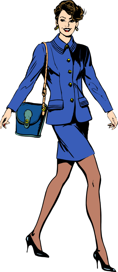 Business woman clipart