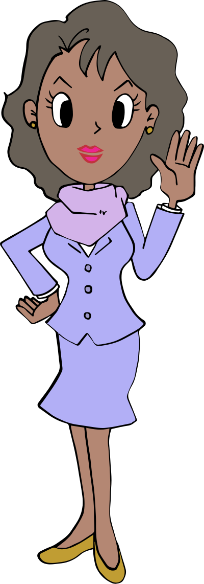 Businesswoman clipart