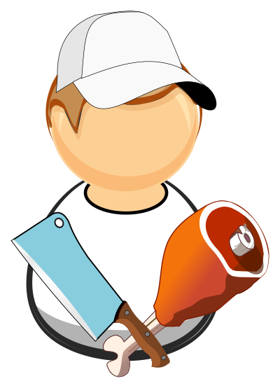 Butcher clipart