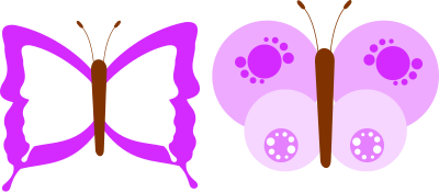 Buttefly, Papallona, Papillon clipart