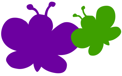 Butterflies clipart