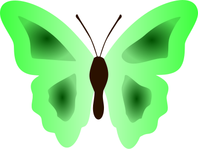 Butterfly 33 (colour 3) clipart