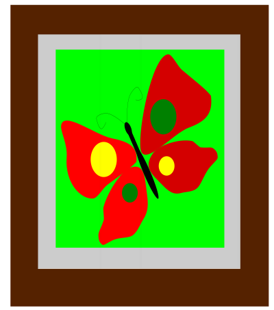 Butterfly Frame clipart