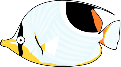 Butterflyfish clipart
