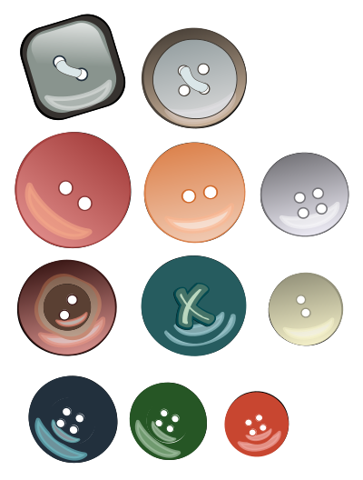 Buttoms clipart