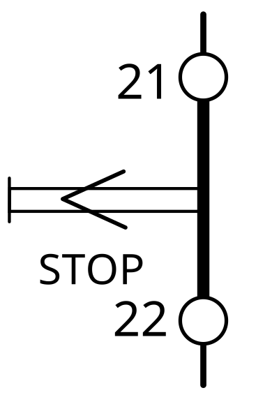 button STOP clipart