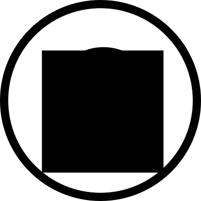 Button - Undo/Revert (yellow & black) clipart