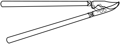Bypass Loppers clipart